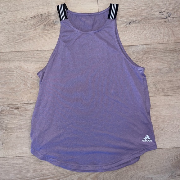Purple adidas work out top, size XS - Picture 1 of 1